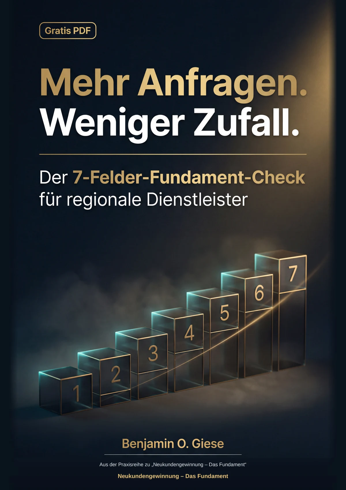 Mehr Anfragen. Weniger Zufall. – 7-Felder-Fundament-Check